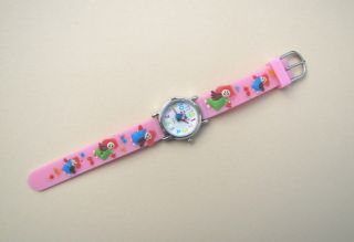 Kinderuhr Armbanduhr Quartz Bunte Engelchen Rosa Kinderarmbanduhr Bild