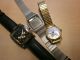 Konvolut 3 Armbanduhren Seiko Chronograph Sieger Bergana Mechanisch Handaufzug Armbanduhren Bild 7