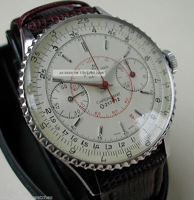 Breitling Chronomat Sehr Gut Erhalten,  Ref 769 Flieger - Klassiker V 1965 Bildschön Armbanduhren Bild