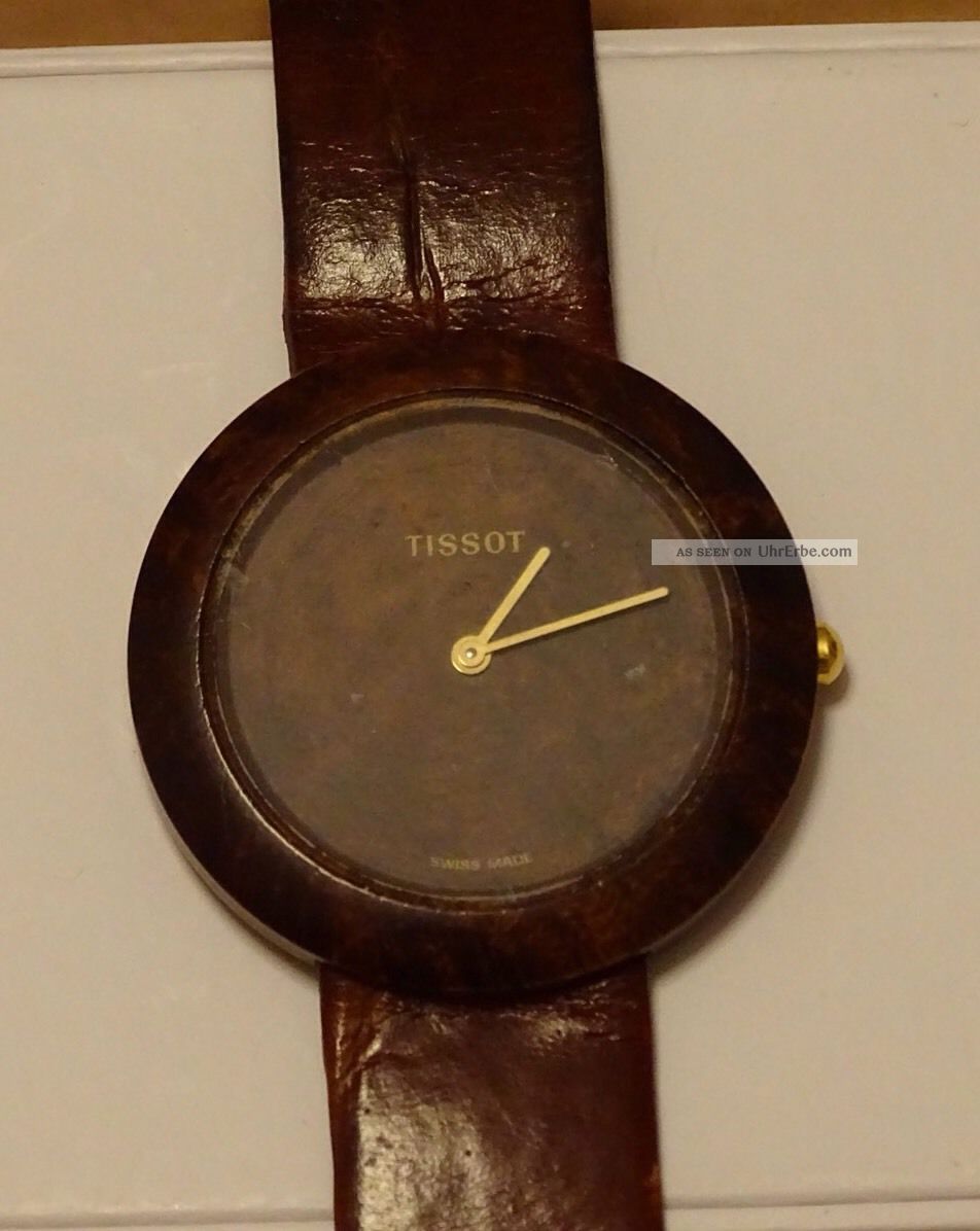 Tissot Woodwatch Armbanduhr Armbanduhren Bild