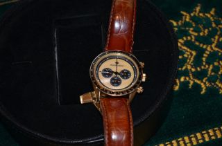Newton&sons,  History Armbanduhr Chronograph Mit Perlmutt Zifferblatt Bild