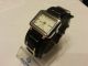 Manguun Damenuhr,  Uhr,  Edelstahl - Leder,  Lederband Schwarz Armbanduhren Bild 1