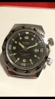 Sicura Uhr (frühe Breitling) Worldtimer 400 Vacuum Gross 46 Mm 1960 Swiss Armbanduhren Bild 5