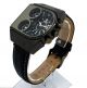 Herren Armband Uhr Quarz Leder Armbanduhr Trend Mode Watch Design Herrenuhr Armbanduhren Bild 1