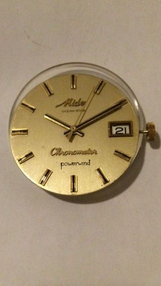 Mido Uhr Ocean Star Chronometer Powerwind Watch Automatik Kalender Limited Swiss Bild
