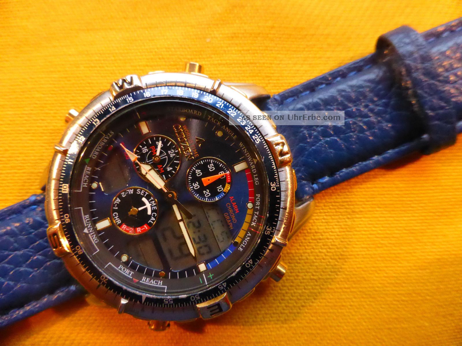 citizen promaster world time chronograph