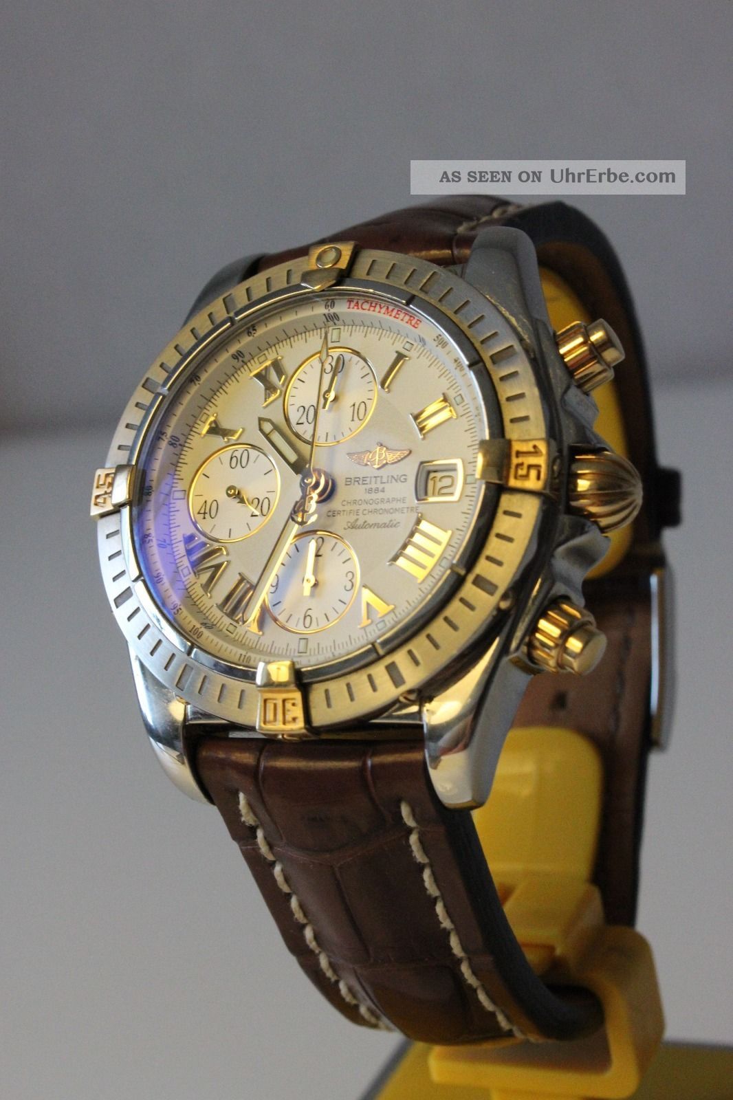 Breitling Chronomat Evolution Krokolederarmband B13356 Armbanduhren Bild