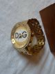 Schicke Dolce & Gabbana D&g Prime Time Gold Armbanduhr Armbanduhren Bild 2