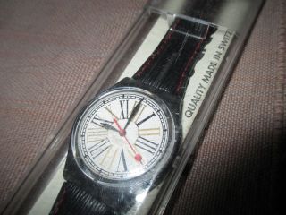 Swatch Gm113 Leder Armbanduhr Unisex Bild