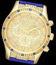 Michael Kors Leyton Damen Armbanduhr Blau Glitz Cristallen Mk2311 Ovp 350 Armbanduhren Bild 1