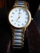 Herrenarmbanduhr Junghans Quartz Bicolor /edelstahl Armbanduhren Bild 1