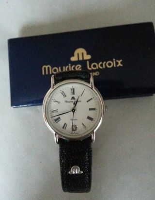 Maurice Lacroix Elegante Armbanduhr,  Day Date Damenuhr Quartzuhr Bild