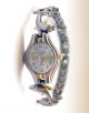 Uhr Armband Armbanduhr Excellence Analog Quartz Swiss Mov Delphin Silber Gold Armbanduhren Bild 2