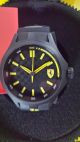 Ferrari Uhr Pit Crew Schwarz Und Gelb Aus Sammlungsauflösung Uvp 97,  - Armbanduhren Bild 3