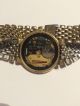 Omega Uhr De Ville Swiss Herrenuhr Vergoldet In Date Watch Armbanduhren Bild 7