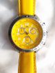Royal Swiss Gelb Chronograph Experience Uhr Armbanduhr Schweizer Werk Rs - M0047 - G Armbanduhren Bild 1