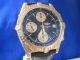 Breitling Chronomat In 18 Karat Gg Origin.  Lederb.  Dornschliesse In 18 K Armbanduhren Bild 8