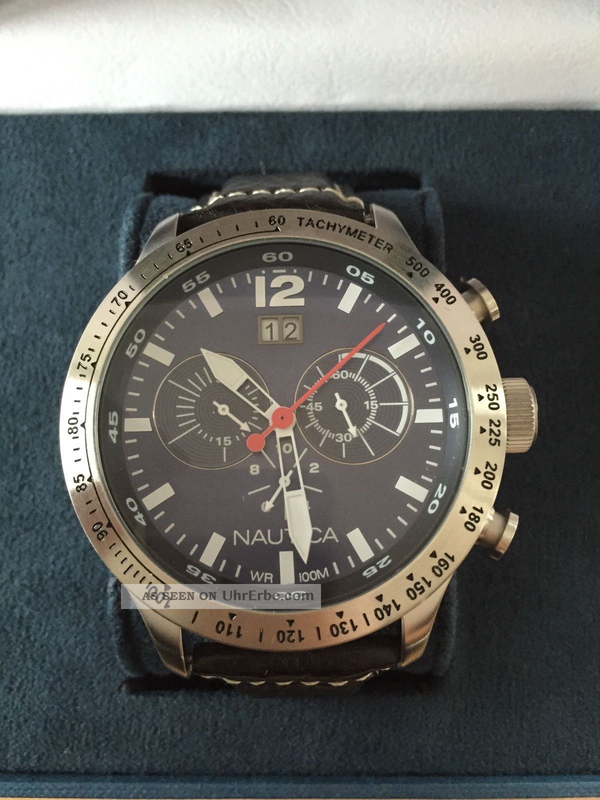 nautica stainless steel case