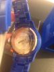 Ice Watch Blau Kunststoff Herren Uni Armbanduhren Bild 4