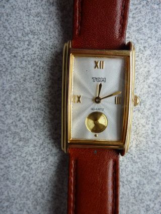Tcm Armbanduhr Rechteckig Bild