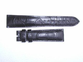 Chronoswiss Krokodillederarmband,  Farbe: Schwarz, Bild