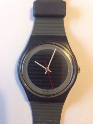 ,  Vintage Swatch - Silver Circle V1 - 1987,  Ga105v1 Bild