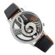Heiß Geneva Uhr Note Music Notation Leather Quartz Armbanduhr Watch Wristwatch Armbanduhren Bild 1