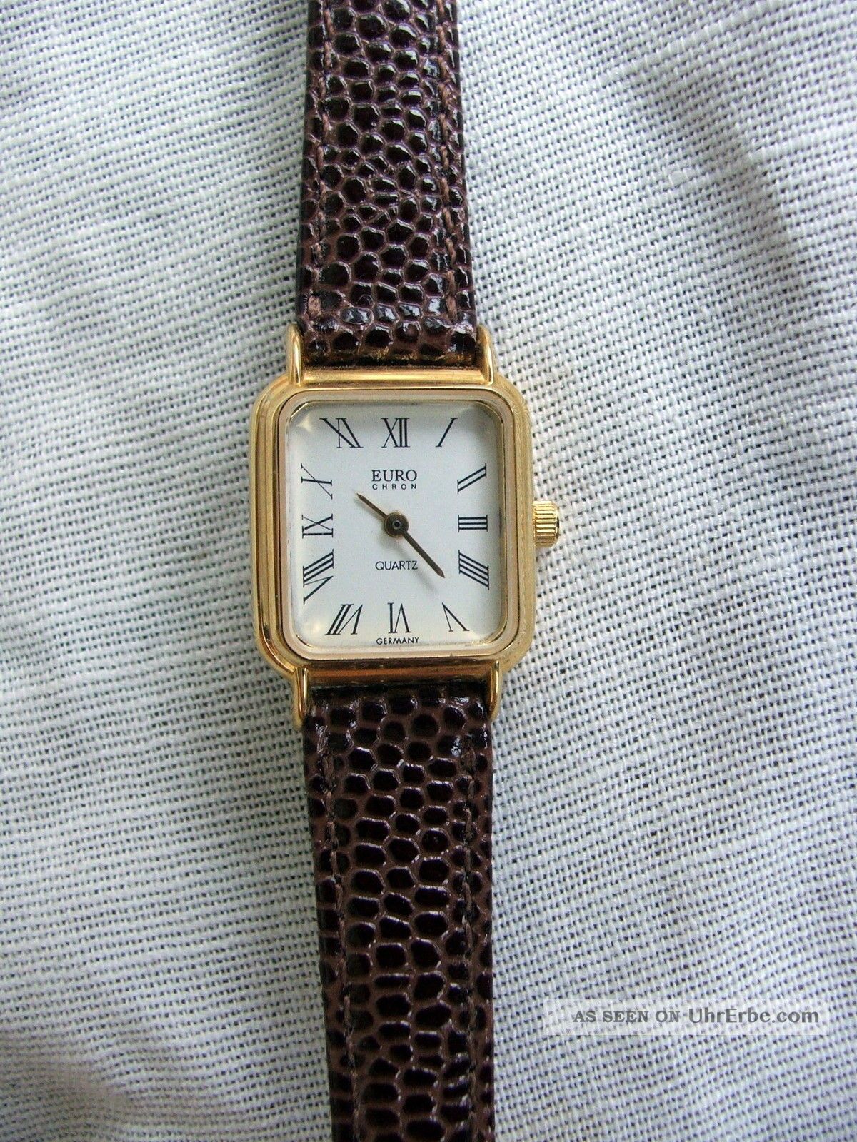 Allerfeinste Eurochron/glashütte Aus Sammlung Top Armbanduhren Bild