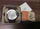 Herren Fossil Armbanduhr Uhr Fs4929 Silver Braun Lederarmband Wie Top Armbanduhren Bild 1