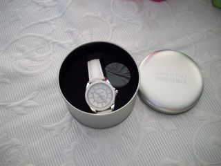 Unanyme Georges Rech Armbanduhr Uhr Weiß Mit Schmuckbox Impressionen Bild