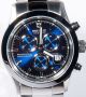 Swiss Military Hanowa Edelstahl Chronograph Chrono Blau Silber 6 - 5115.  04.  003 Armbanduhren Bild 2