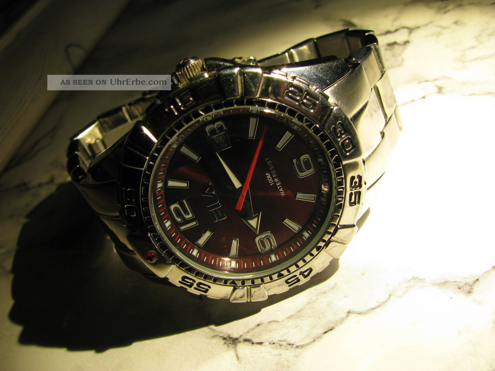 Fila Herren - Armbanduhr Mit Datumsanzeige 10 Atm Wasserdicht Armbanduhren Bild