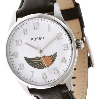 Fossil Armbanduhr Herren Fs4846 Lederband Schwarz Bild