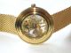 Aatos Mechanisches Uhrwerk,  I.  P.  Vergoldet,  Milanaisearmband Armbanduhren Bild 1