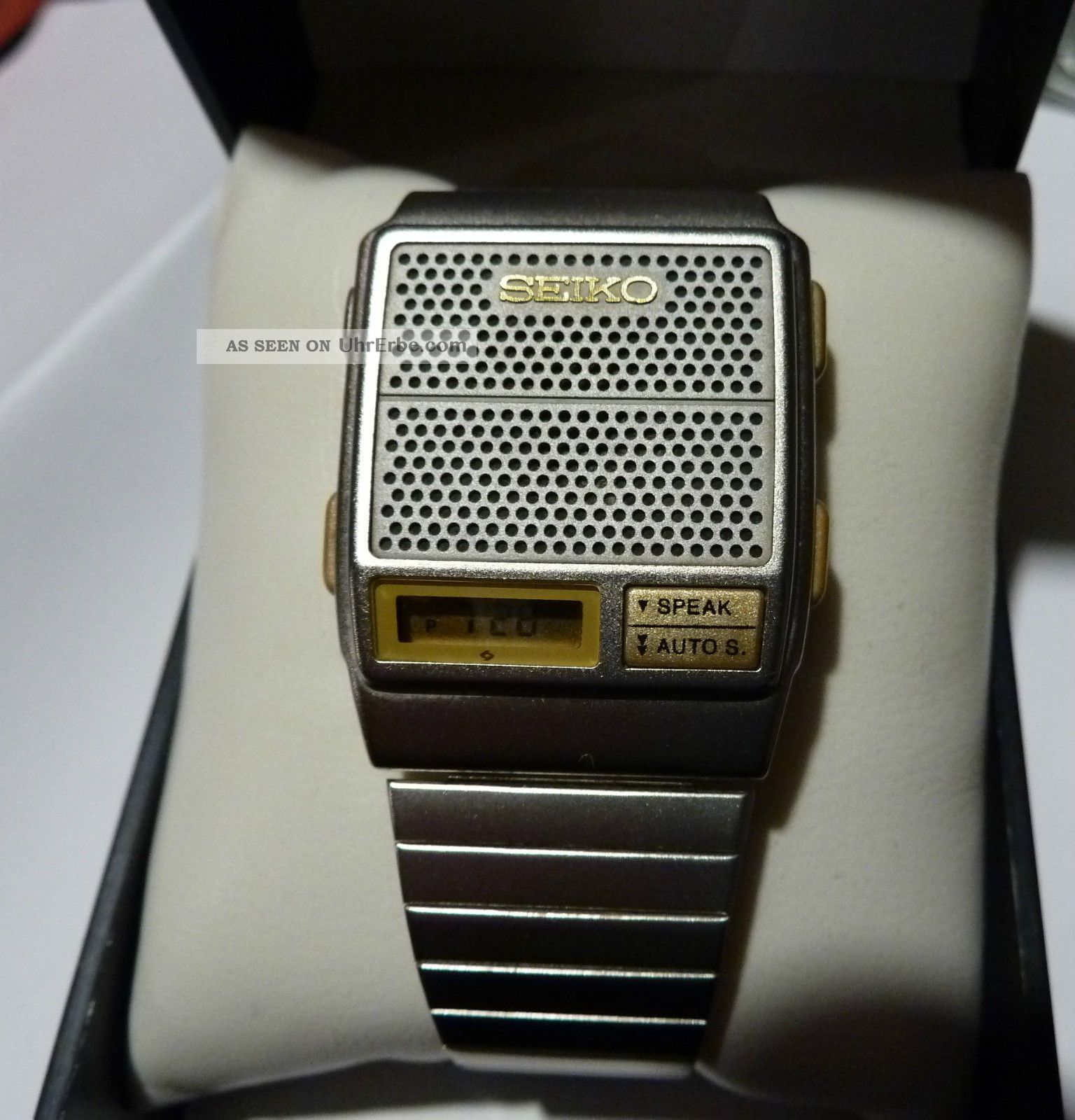 Seiko A965 4000 Talking Watch, Sprechende Uhr