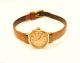 Omega Geneve - Damenarmbanduhr Vergoldet / Handaufzug / Lederarmband Armbanduhren Bild 5