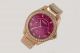 Fossil Riley Damenuhr / Damen Uhr Rose Gold Pink Strass Datum Selten Es3531 Armbanduhren Bild 3