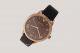 Emporio Armani Herrenuhr / Herren Uhr Leder Datum Braun Rosegold Ar1613 Armbanduhren Bild 1