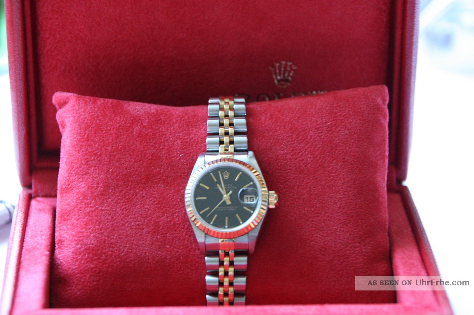 Rolex Damenuhr Modell Lady Date Just Armbanduhren Bild