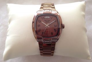 Armbanduhr Der Marke Minoir - Modell Laon - Automatikwerk - Braun Bild
