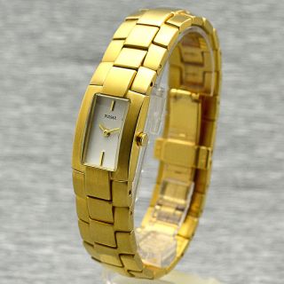 Damenuhr Pulsar Pj5226x1 Vergoldet Damenarmbanduhr Quarz Uhr Quarzuhr Bild