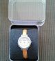 Fossil Uhr Damenuhr Heather Es3305 Lederband Orange Datumanzeige Armbanduhren Bild 1