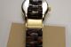 Michael Kors Schildpatt Optik Damenuhr Analog Quarz Mk5399 Swarovski Crystal Armbanduhren Bild 4