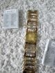 Swatch - Damen Armband Uhr Square Gold,  Strass Brilliant Bangel Gold Subm107g Armbanduhren Bild 2