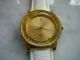 Uhr Armbanduhr Gold Weiß Mit Beweglichen Glitzer Steinen Bader Modeuhr Armbanduhren Bild 4