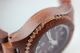 Bewell Holzuhr,  Damenuhr,  Datum,  Rotes Sandelholz,  A - Ware,  Armbanduhr,  Geschenk Armbanduhren Bild 5