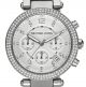 Exklusive Luxusuhr Designeruhr Michael Kors Mk5353 Silber Strass Box Armbanduhren Bild 1