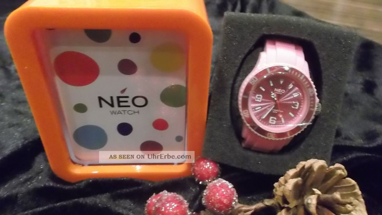 Neowatch Uhr Rosa - Weihnachtsgeschenk - Armbanduhren Bild