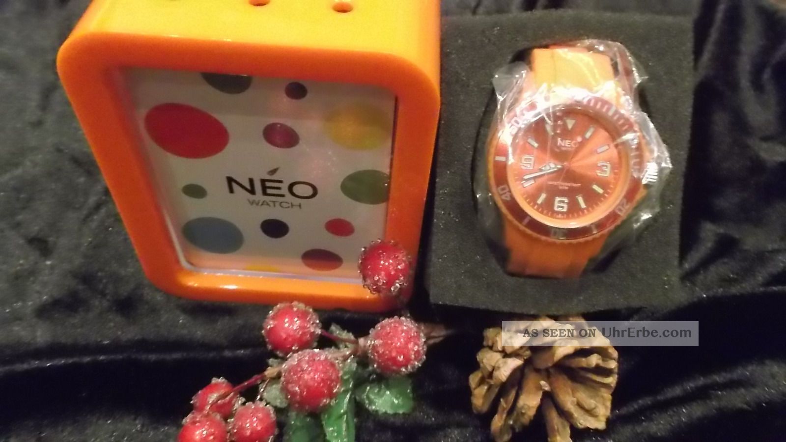 Damenuhr Orange Neowatch Armbanduhren Bild