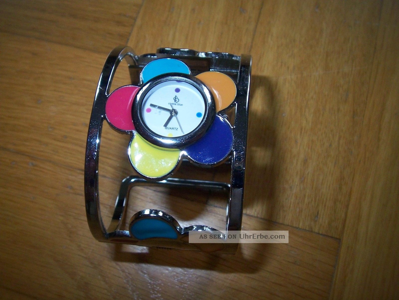 Uhr - Spangenuhr Crystal Blue Armbanduhren Bild